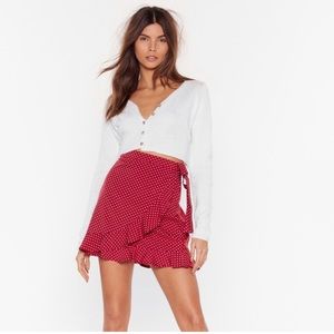 Nasty Gal Wrap Skirt